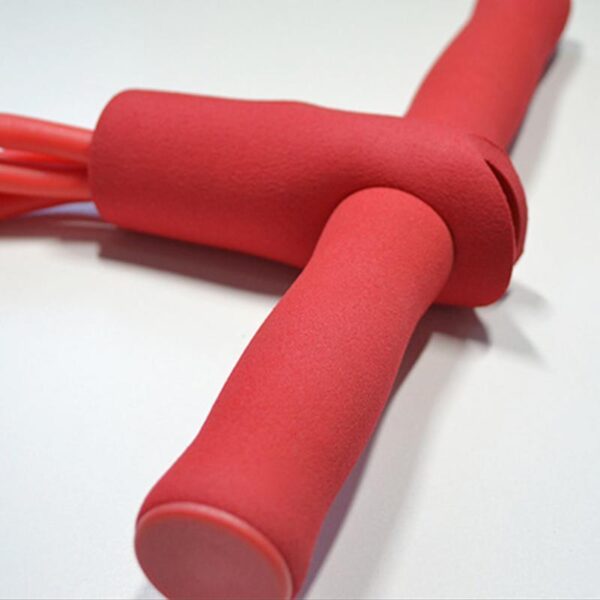 Natural Latex Foot Pedal Elastic Pull Rope with Handle Fitness Equipment Bodybuilding Expander - Image 5