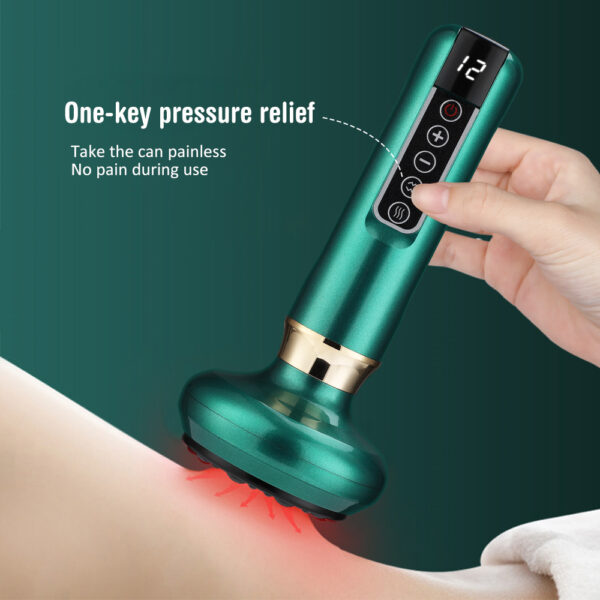 Electric Vacuum Cupping Massager For Body Anti-Cellulite Suction Cup Gua Sha Massage Body Cups Guasha Fat Burning Slimming Jars - Image 3